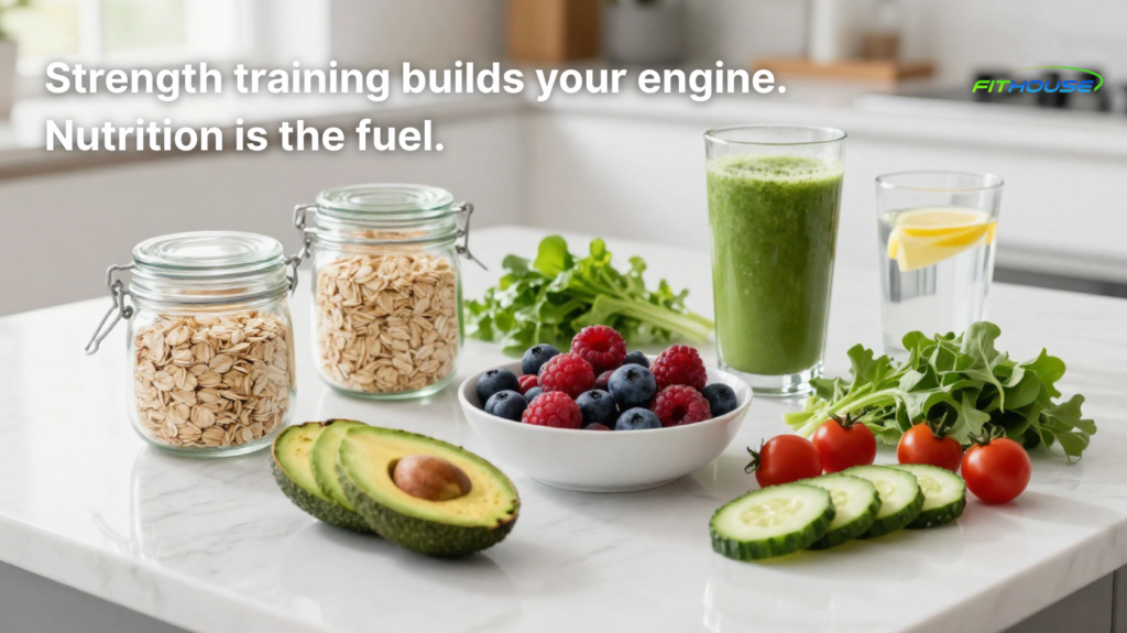strength training but not losing weight
